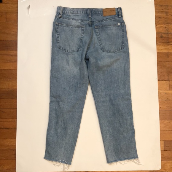 Lucky Brand Relaxed Tapered Stripe Mom Jeans, size 4/27 - Picture 13 of 13